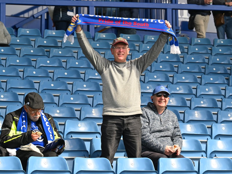 The Fratton faithful were in full voice on Easter Monday as they gave John Mousinho's men immense backing in their draw against relegation rivals Oxford United.
