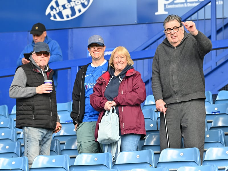 The Fratton faithful were in full voice on Easter Monday as they gave John Mousinho's men immense backing in their draw against relegation rivals Oxford United.