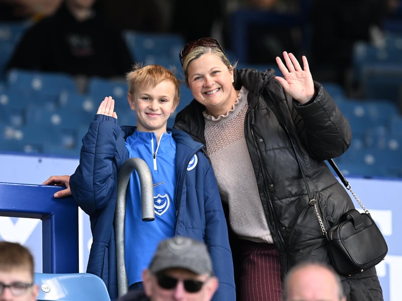 The Fratton faithful were in full voice on Easter Monday as they gave John Mousinho's men immense backing in their draw against relegation rivals Oxford United.
