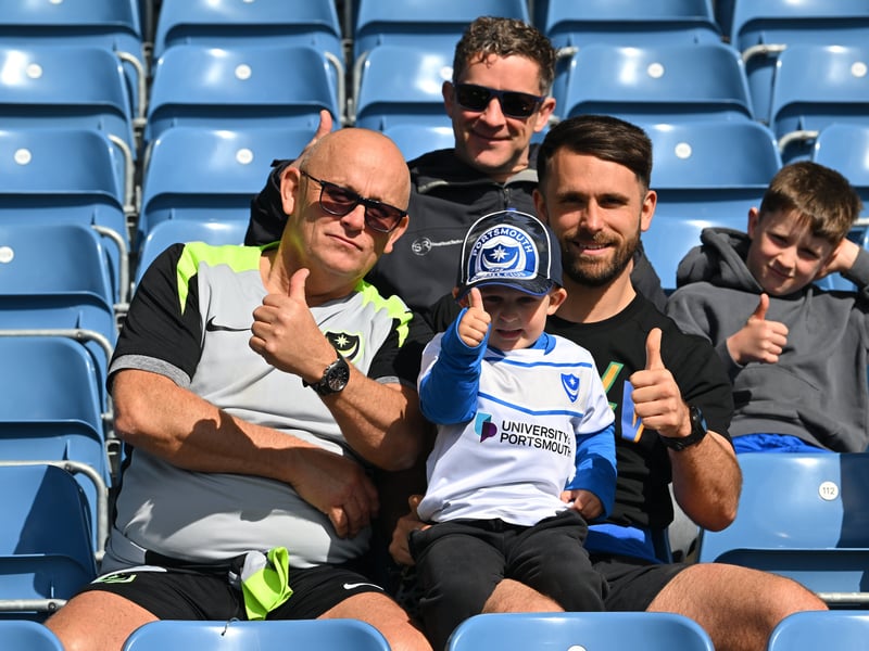 The Fratton faithful were in full voice on Easter Monday as they gave John Mousinho's men immense backing in their draw against relegation rivals Oxford United.