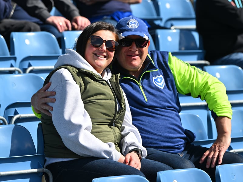 The Fratton faithful were in full voice on Easter Monday as they gave John Mousinho's men immense backing in their draw against relegation rivals Oxford United.