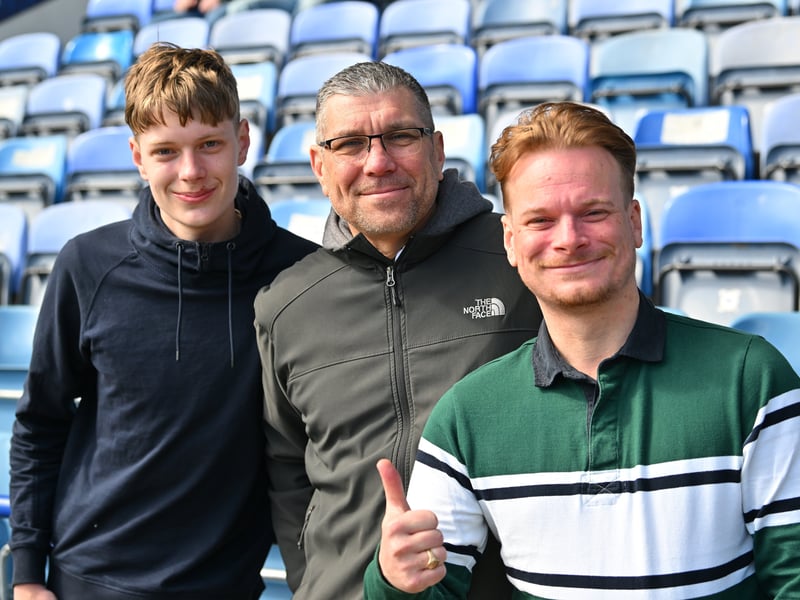 The Fratton faithful were in full voice on Easter Monday as they gave John Mousinho's men immense backing in their draw against relegation rivals Oxford United.