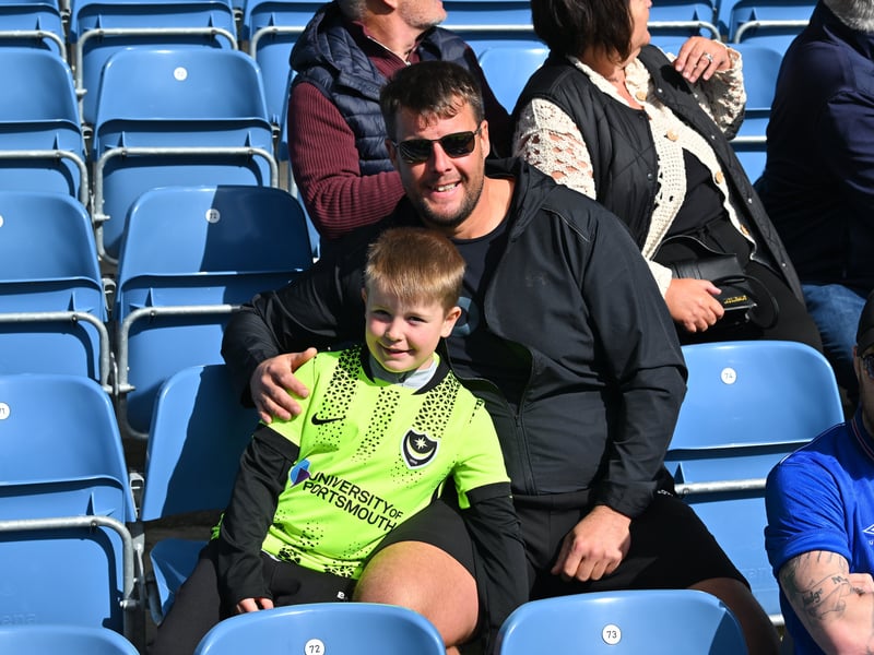 The Fratton faithful were in full voice on Easter Monday as they gave John Mousinho's men immense backing in their draw against relegation rivals Oxford United.