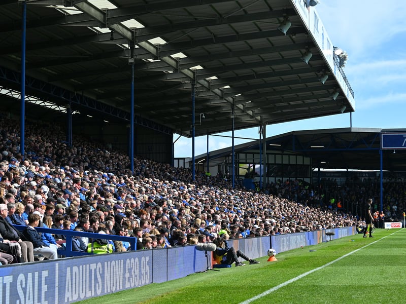 The Fratton faithful were in full voice on Easter Monday as they gave John Mousinho's men immense backing in their draw against relegation rivals Oxford United.