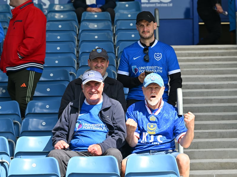 The Fratton faithful were in full voice on Easter Monday as they gave John Mousinho's men immense backing in their draw against relegation rivals Oxford United.
