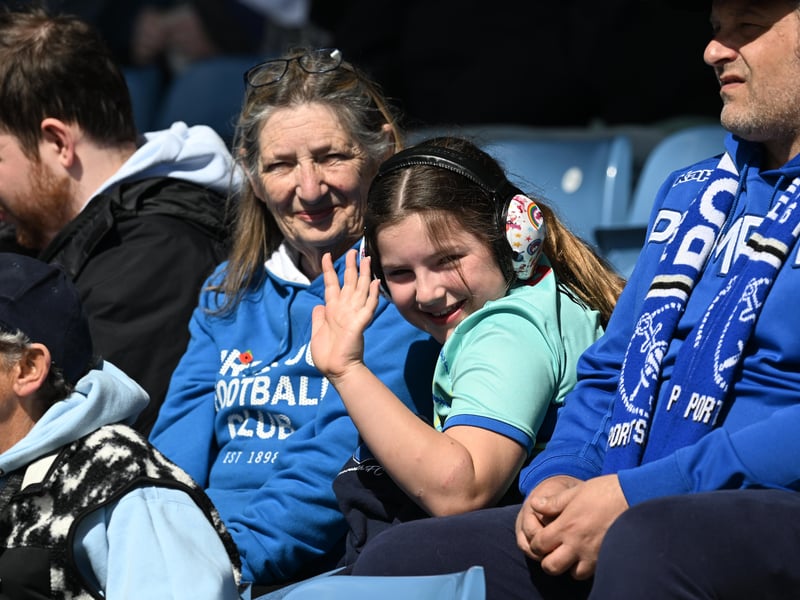 The Fratton faithful were in full voice on Easter Monday as they gave John Mousinho's men immense backing in their draw against relegation rivals Oxford United.
