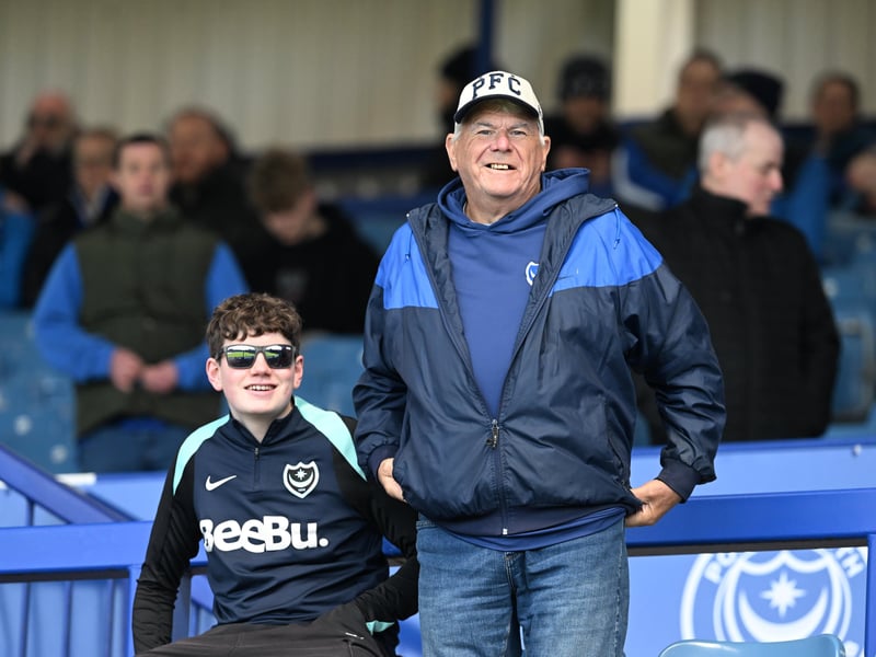 The Fratton faithful were in full voice on Easter Monday as they gave John Mousinho's men immense backing in their draw against relegation rivals Oxford United.