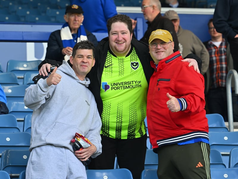 The Fratton faithful were in full voice on Easter Monday as they gave John Mousinho's men immense backing in their draw against relegation rivals Oxford United.