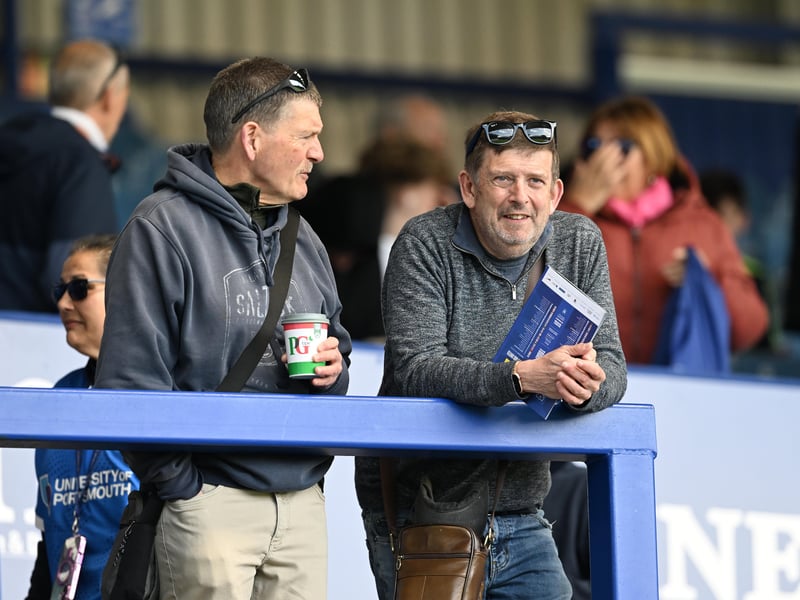 The Fratton faithful were in full voice on Easter Monday as they gave John Mousinho's men immense backing in their draw against relegation rivals Oxford United.