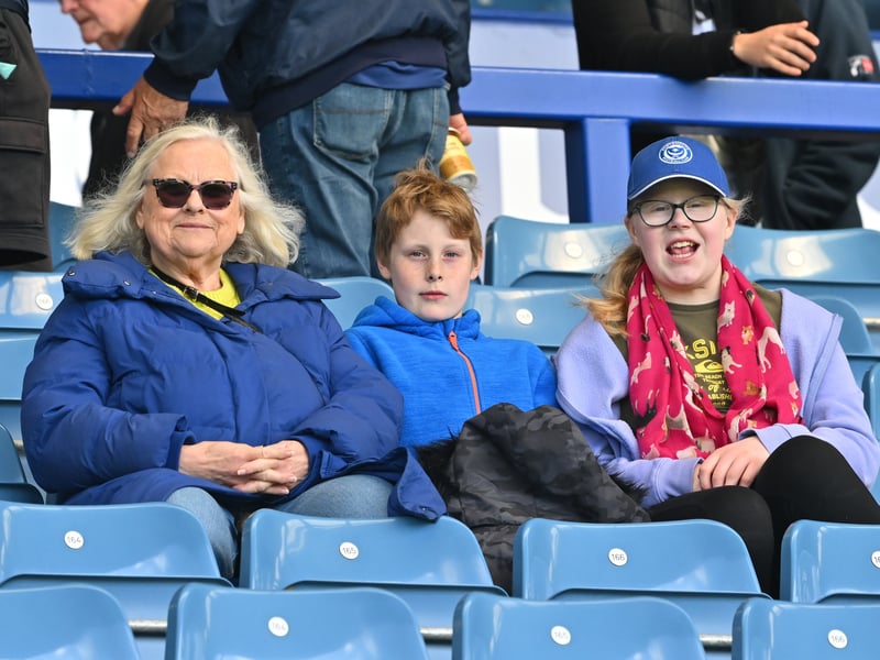 The Fratton faithful were in full voice on Easter Monday as they gave John Mousinho's men immense backing in their draw against relegation rivals Oxford United.