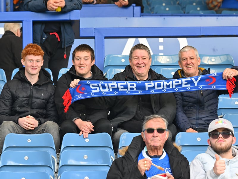 The Fratton faithful were in full voice on Easter Monday as they gave John Mousinho's men immense backing in their draw against relegation rivals Oxford United.