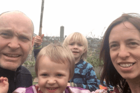 Family forced out of home after building work goes wrong raise £10,000 to rebuild.