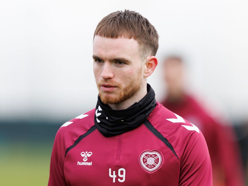 Suspended for one match after Sunday's red card against Livingston.