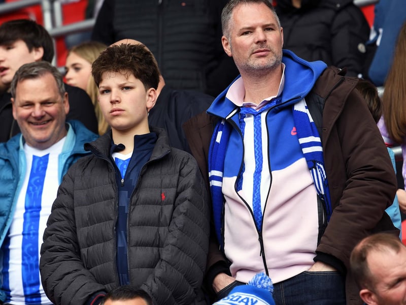 Sheffield Wednesday fans over the Easter Bank Holiday double-header