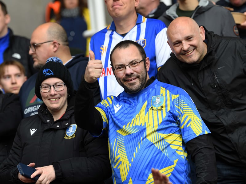 Sheffield Wednesday fans over the Easter Bank Holiday double-header