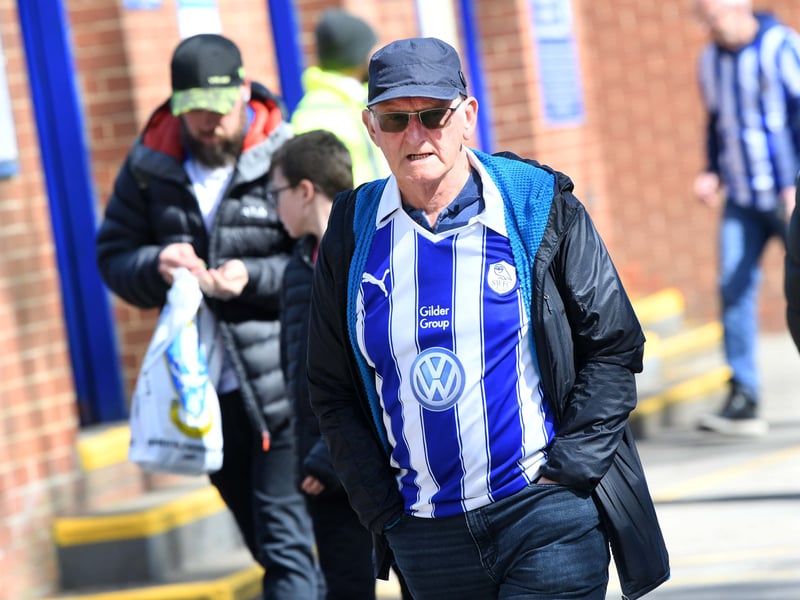 Sheffield Wednesday fans over the Easter Bank Holiday double-header
