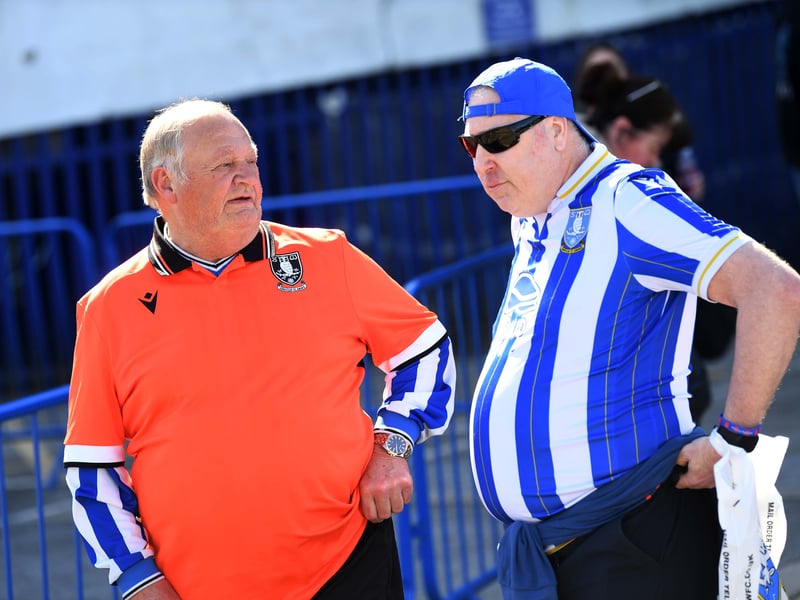 Sheffield Wednesday fans over the Easter Bank Holiday double-header