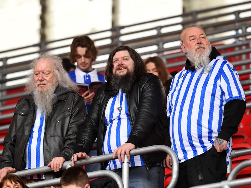 Sheffield Wednesday fans over the Easter Bank Holiday double-header