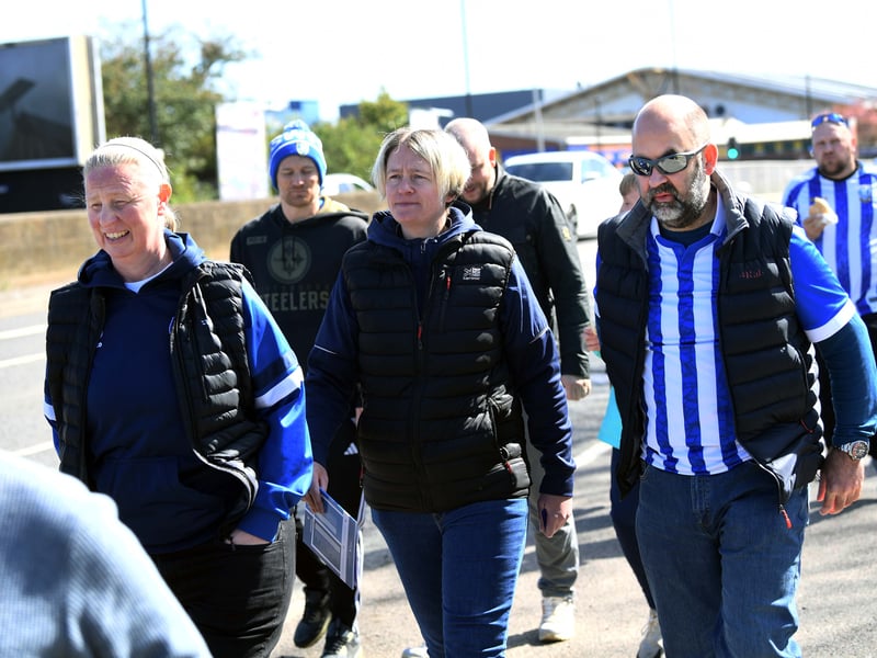 Sheffield Wednesday fans over the Easter Bank Holiday double-header