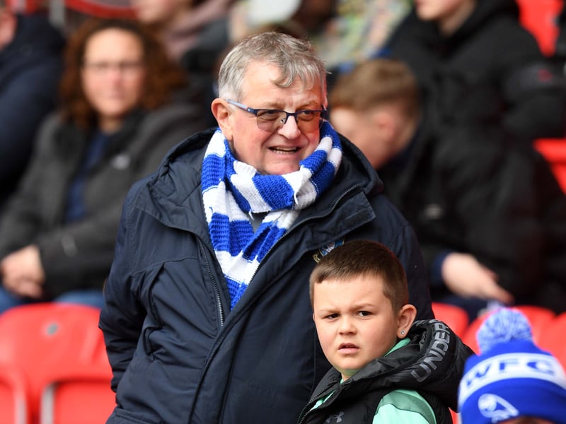 Sheffield Wednesday fans over the Easter Bank Holiday double-header