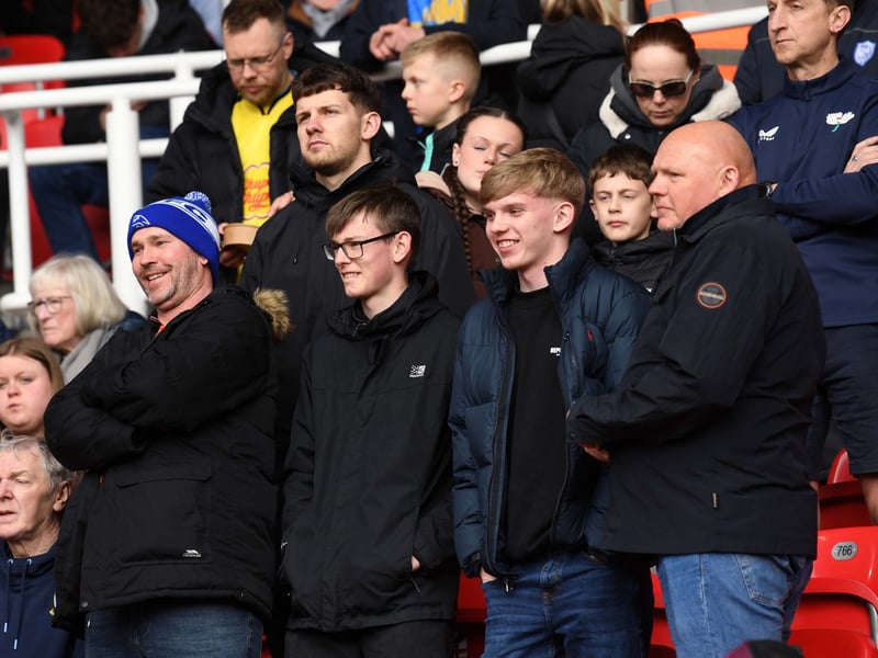Sheffield Wednesday fans over the Easter Bank Holiday double-header