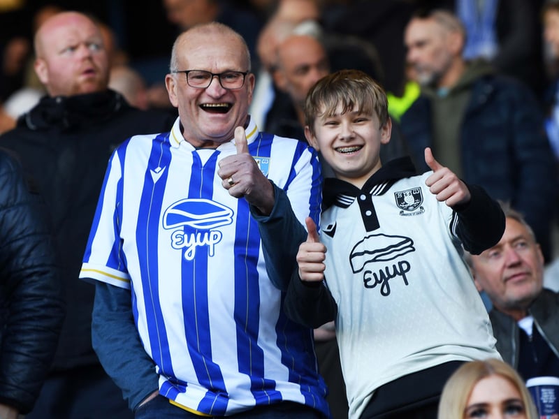 Sheffield Wednesday fans over the Easter Bank Holiday double-header