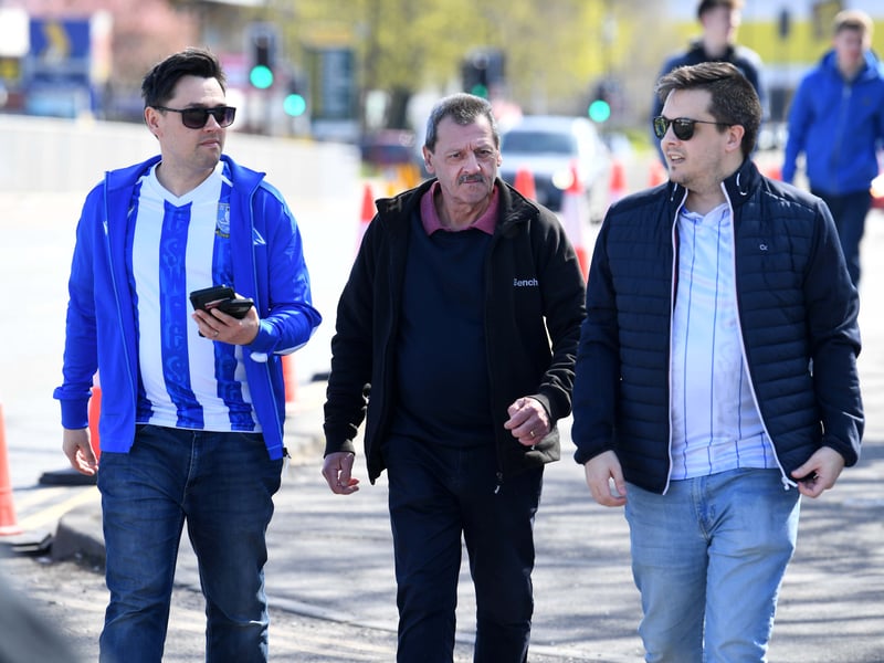 Sheffield Wednesday fans over the Easter Bank Holiday double-header