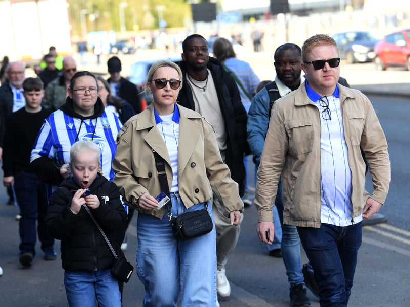 Sheffield Wednesday fans over the Easter Bank Holiday double-header