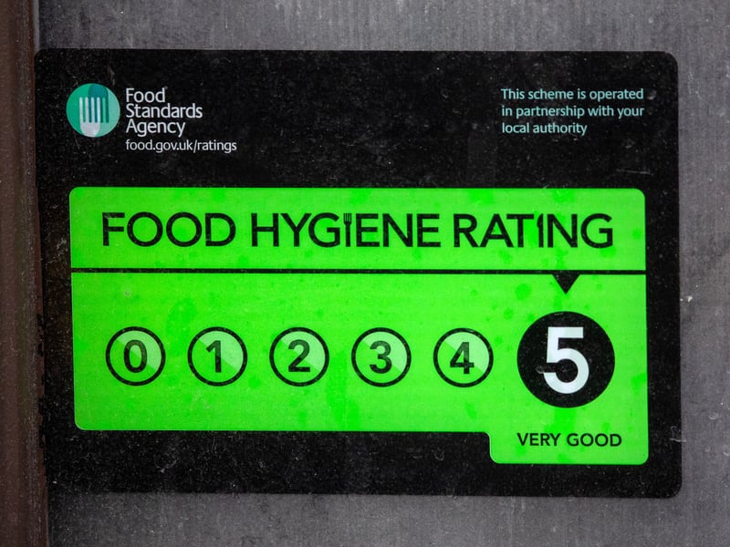 Maughans SOYO in Soyo Square, Quarry East, was rated 5* on March 16.