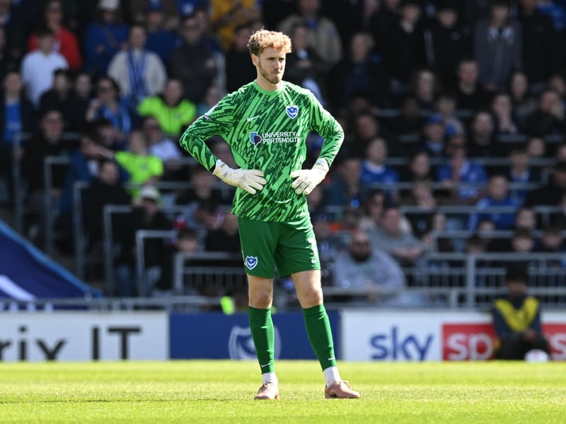 Had his doubters of late and rightly so, but produced some excellent saves to keep Pompey in the game. First half from Browne and then superb finger-tip stop from McGree.