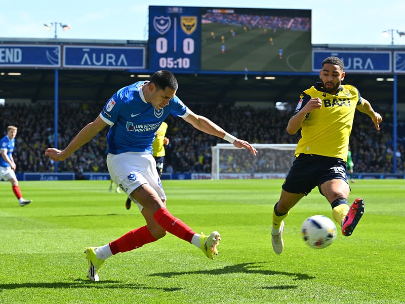 (Replaced by Adrian Segecic on 63 mins) - Always a threat on the break with his energy and pace as he picked up where he left off against Oxford, while his commitment cannot be faulted. Surprisingly brought off.