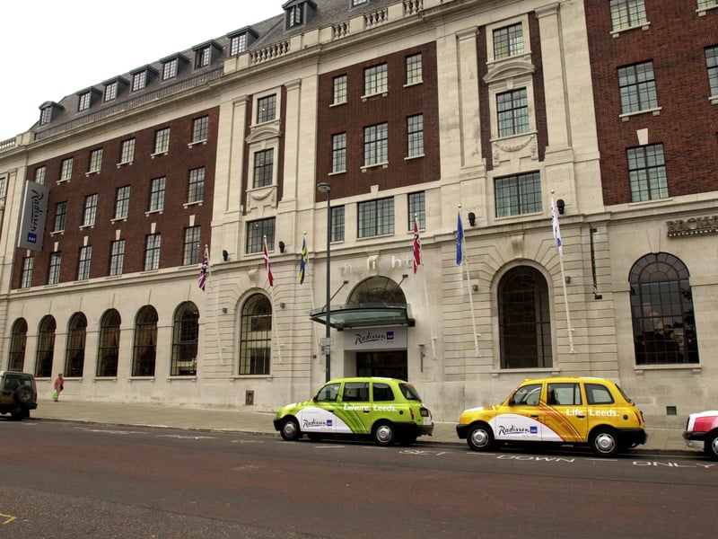 The SAS Radisson Hotel pictured in May 2002.
