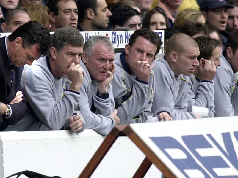 It proved another bad day for the David O'Leary and his team at White Hart Lane in April 2002. They were beaten 2-1. Mark Viduka scored for the Whites.