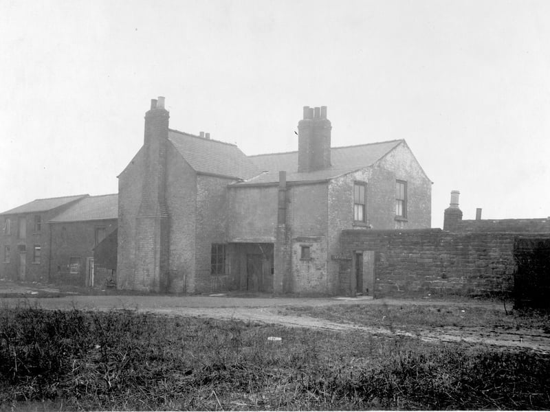 Farm property and land of Black Bank Farm, which was situated off Torre Road, in the area which is now Torre Place. Pictured in November 1929.