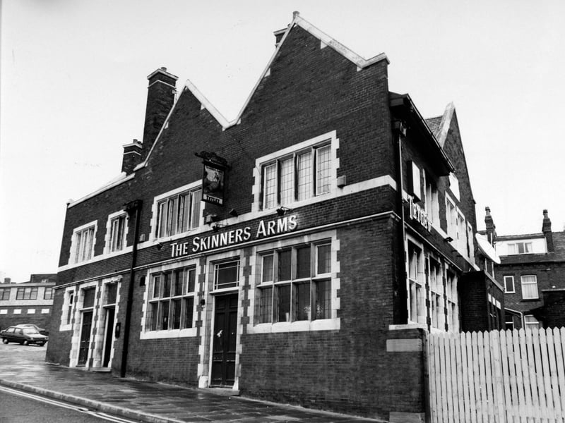 The Skinners Arms pub, on Sheepscar Street North, Leeds, in October 1991