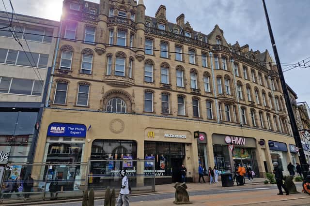 The High Street which includes the McDonalds is grade two listed. Photo: David Kessen, Iconic Media