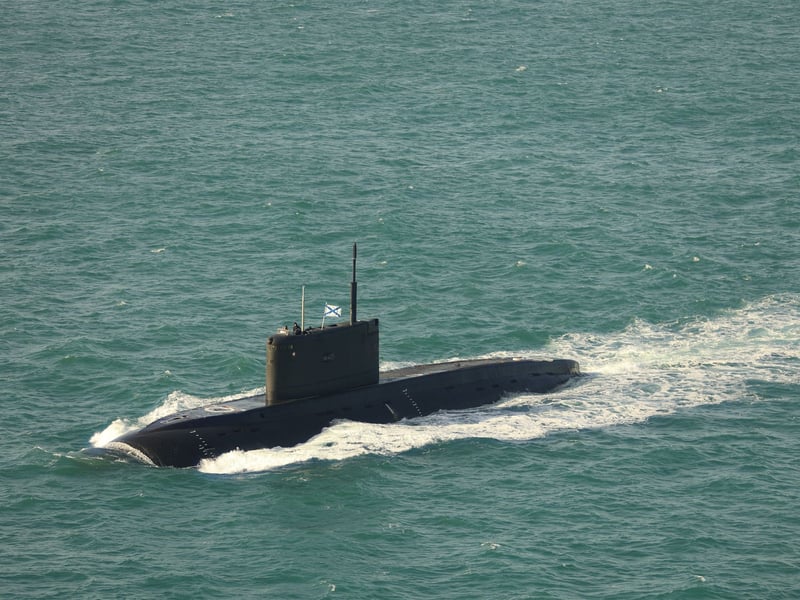 Kilo class Russian submarine Krasnodar