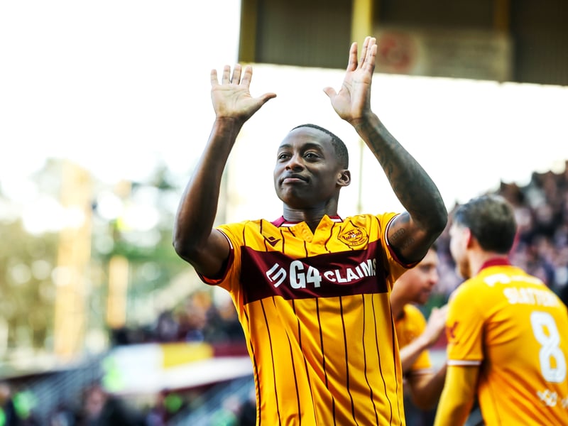 The Zimbabwean international has been prolific in his second season at Fir Park. The league's joint top goal-scorer with 17, despite having an xG of just 12.74 for the campaign, he has been consistent and clinical throughout the entire season.