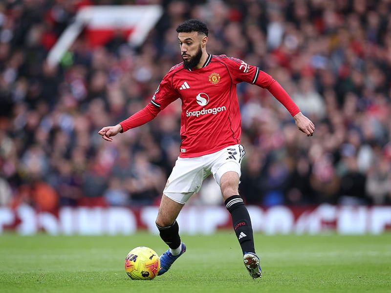 Mazraoui could be handed a start at right-back after Diogo Dalot's recent illness.
