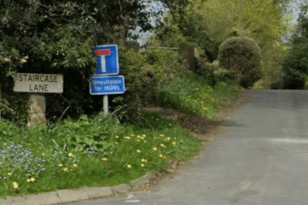 A literal name for a very steep climb. It’s a well-known spot in Bramhope that sounds like it belongs in a storybook.