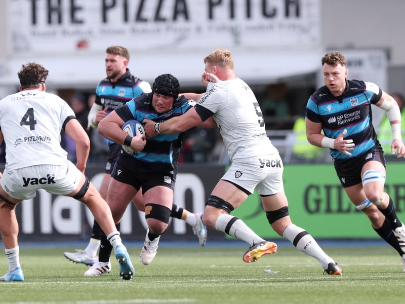Made his fair share of meters with big carrying throughout. Wasn't tested much at scrum time but did well when called upon