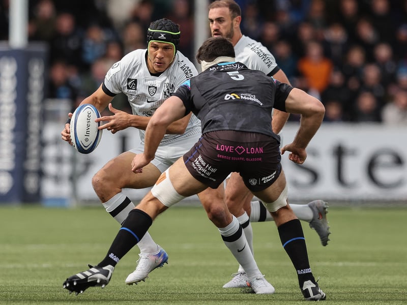 Glasgow's line-out was on point inf the first half and he was an important part of that but it was straightforward with Toulon often not challenging. 