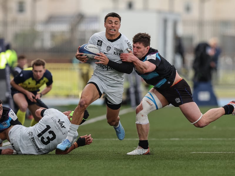 A huge defensive effort including a big turnover penalty with Toulon camped inside Glasgow's five meter area