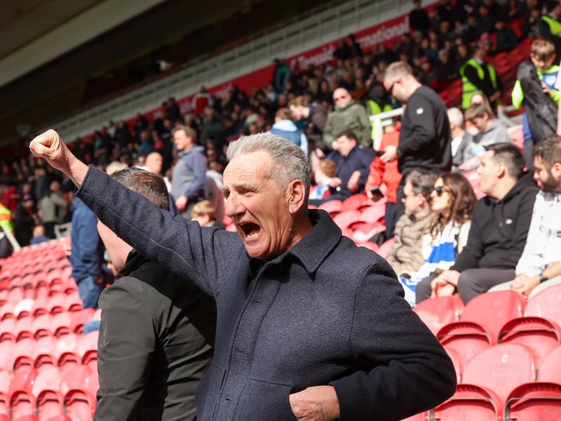Pompey fans roared their team on to a huge survival victory at promotion-chasing Middlesbrough.