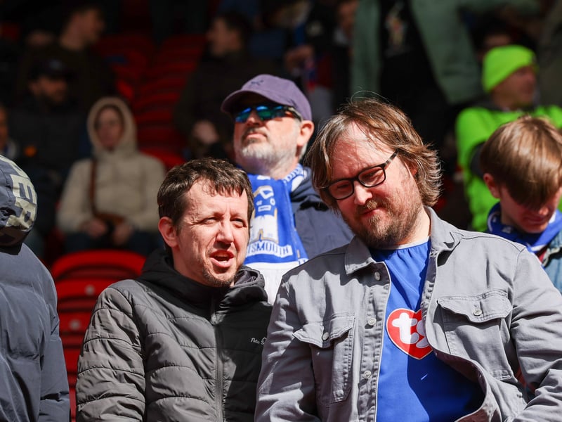 Pompey fans roared their team on to a huge survival victory at promotion-chasing Middlesbrough.