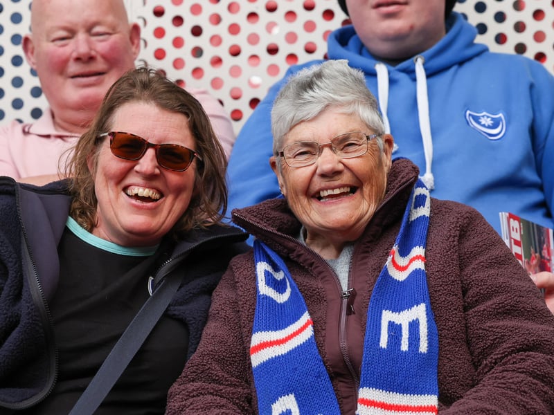 Pompey fans roared their team on to a huge survival victory at promotion-chasing Middlesbrough.