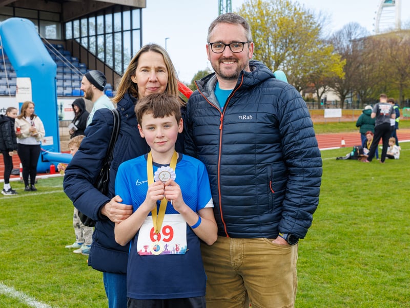 The military children’s charity Little Troopers organised a fun run day at HMS Temeraire to celebrate the month of the military child.