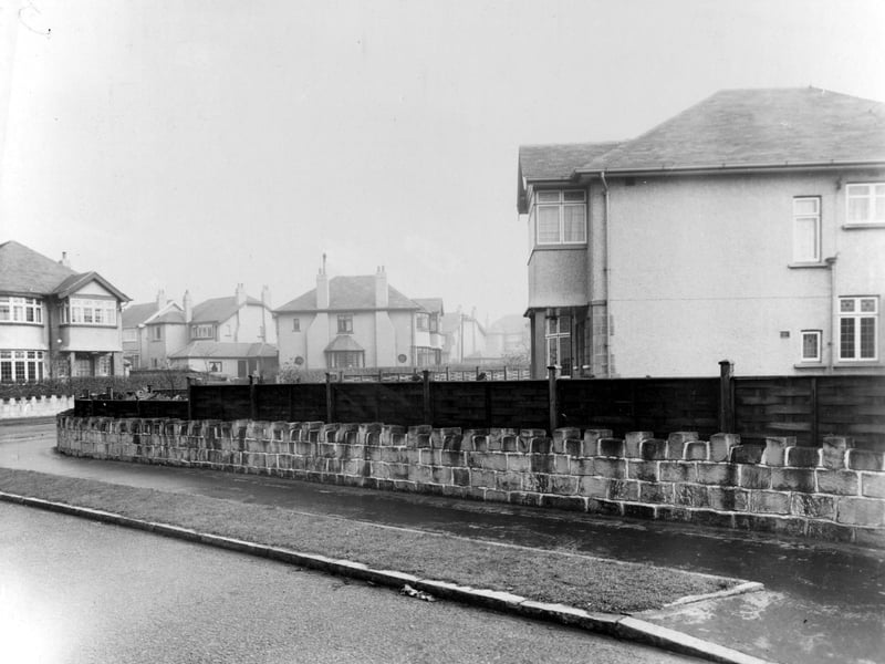 Moorland Drive in November 1939.