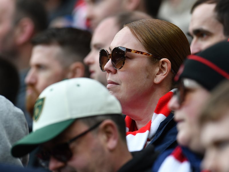 Sunderland fans pictured before, during and after the Tottenham game at the Stadium of Light. Photo by Frank Reid.