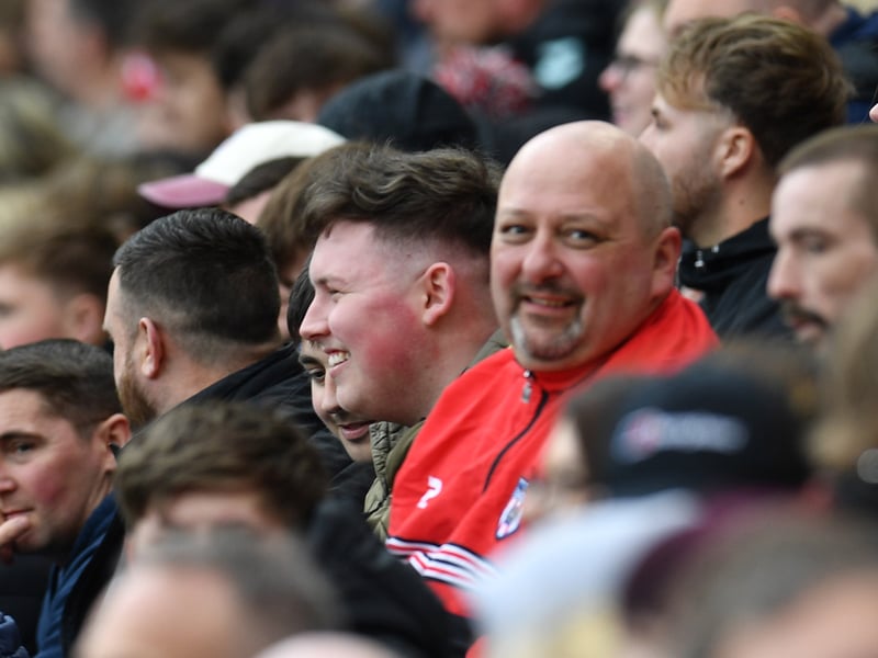 Sunderland fans pictured before, during and after the Tottenham game at the Stadium of Light. Photo by Frank Reid.